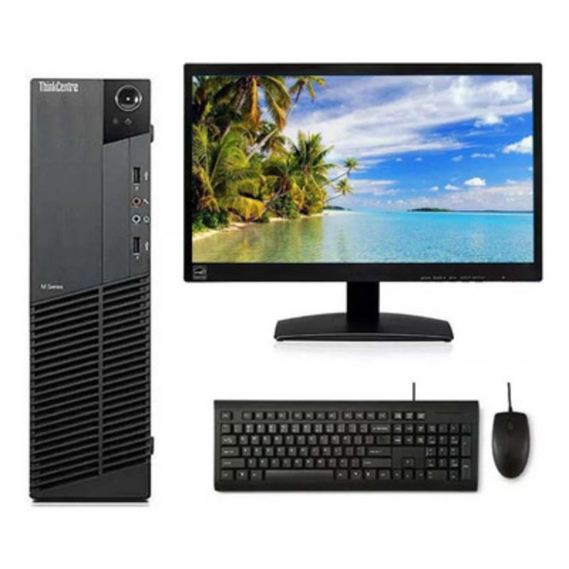 computador tink dual core 3.0ghz HD250gb 4gb ddr3 monitor de 16 wi-fi completo