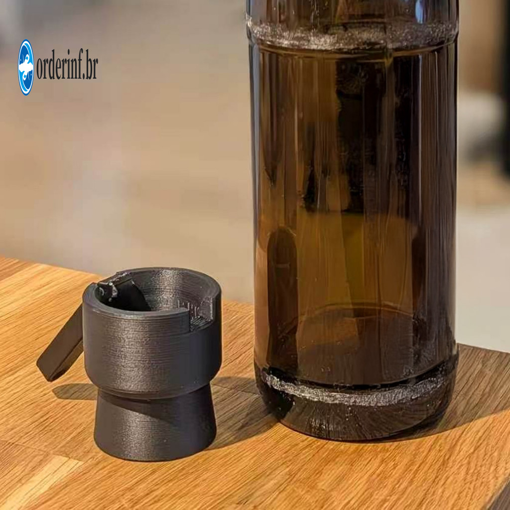 Bottle Cap Shooter Party Drinking Tools Launcher Beer Opener – One-handed Easy Use Tool for Soda Glass Bottles Fun Nov