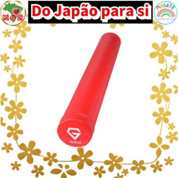 GronG Exercise Stretch Pole 98cm, Yoga Roller for Back Pain Relief & Muscle Relaxation, Durable EVA Material High Densit
