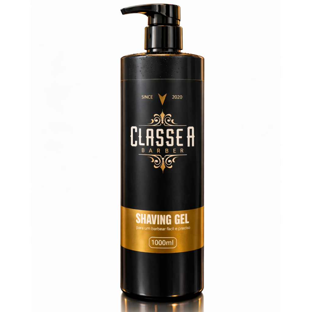 SHAVING GEL LINHA MILLION 1L E 500ML CLASSE A LANÇAMENTO