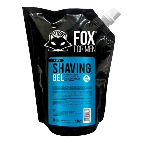 REFIL SHAVING GEL 1kg  - FOX FOR MEN