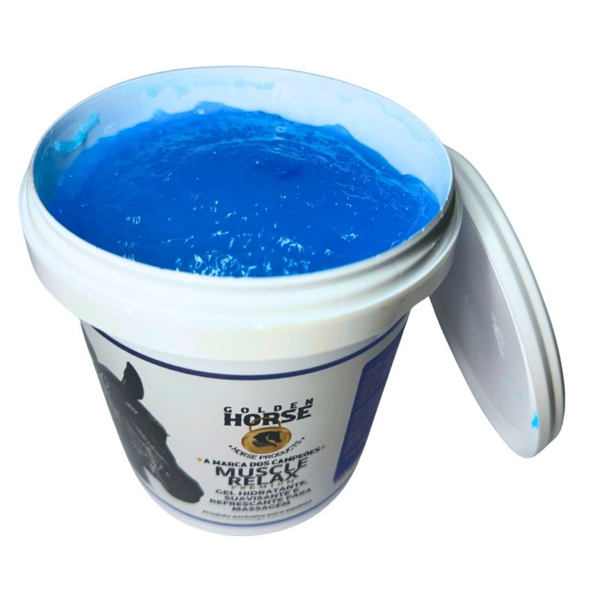 Gel Relaxante Para Cavalos Muscle Relax 1kg – Golden Horse