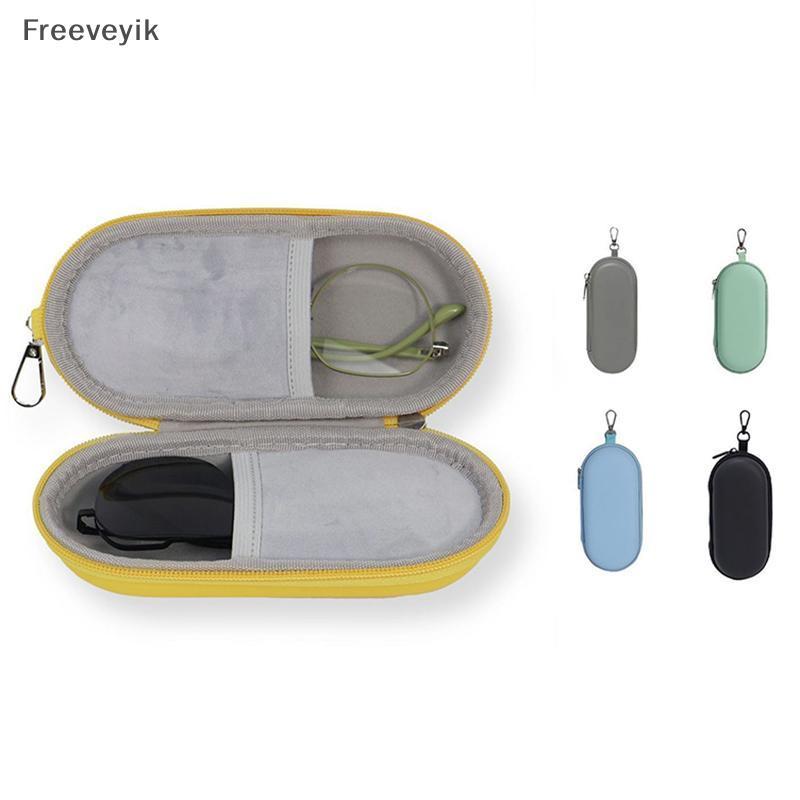 [Fre] Hard Shell Dual Óculos Caso Proteção Dupla Para De Sol Duráveis E Portáteis Viagens COD