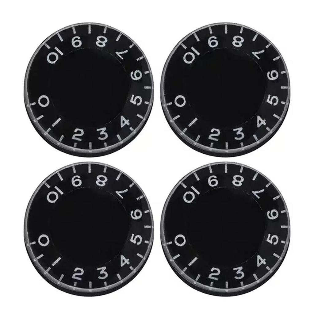 Kit Com 4 Knob Guitarra Les Paul Speed Control Preto Dourado Oferta