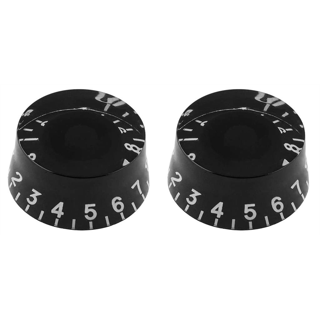 Kit 02 Knob Preto Speed Control Guitarra Les Paul Strinberg