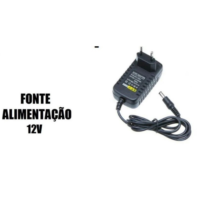 Fonte  12V Para Interface Audio Controladora Steinberg Bivol.