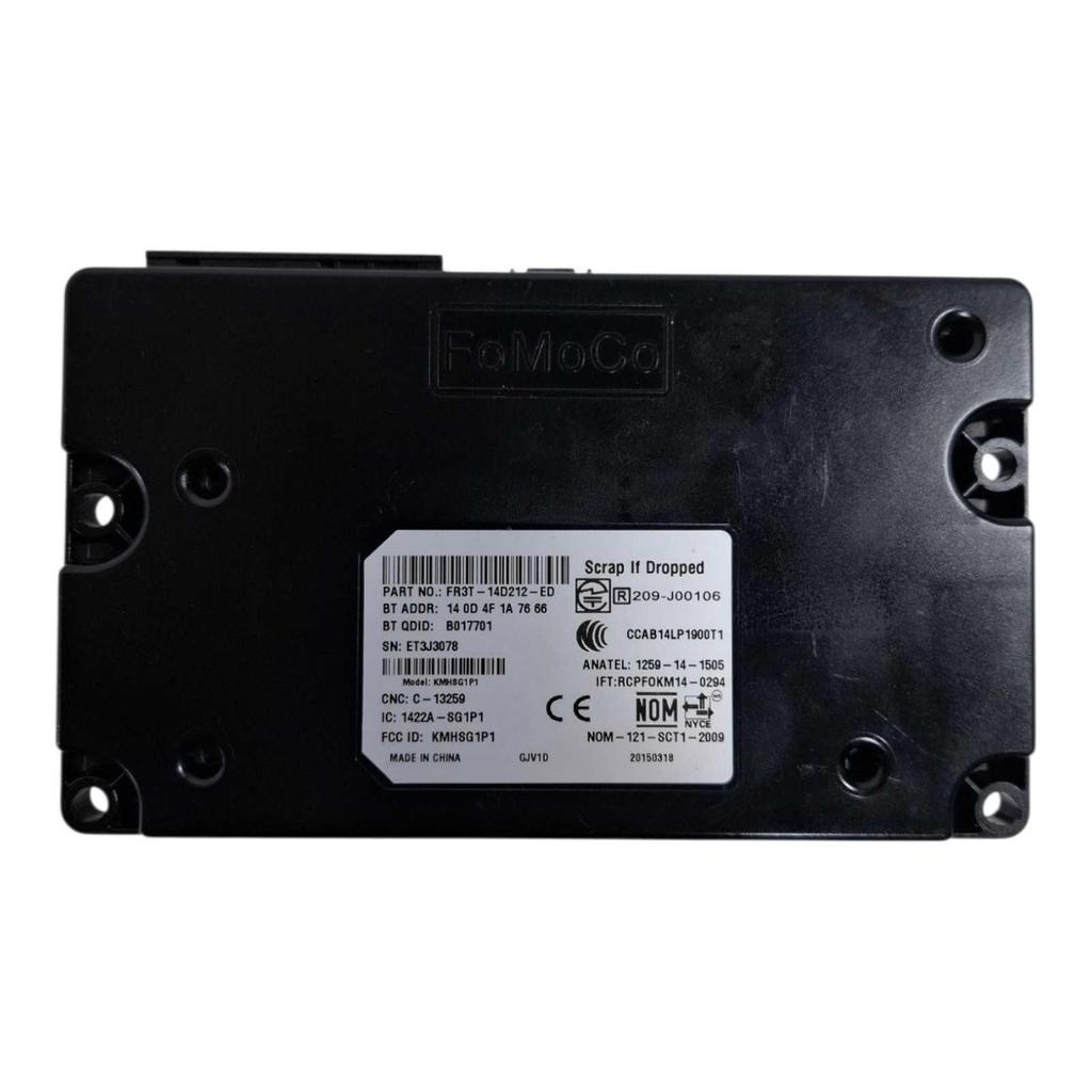 Módulo Sync Bluetooth Ford Fiesta 2008/2012 Fr3t14d212ed