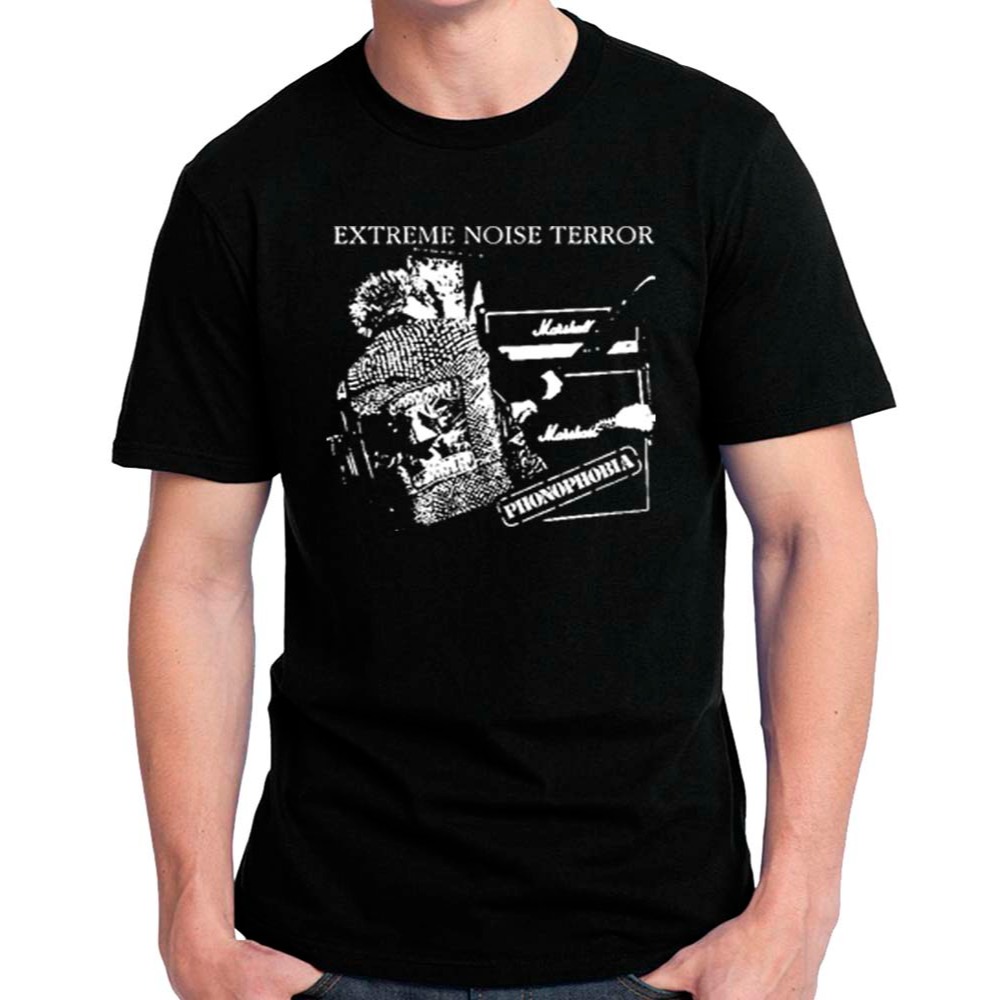 Extreme noise terror phonophobia - camiseta, babylook, regata, manga longa e blusa moletom