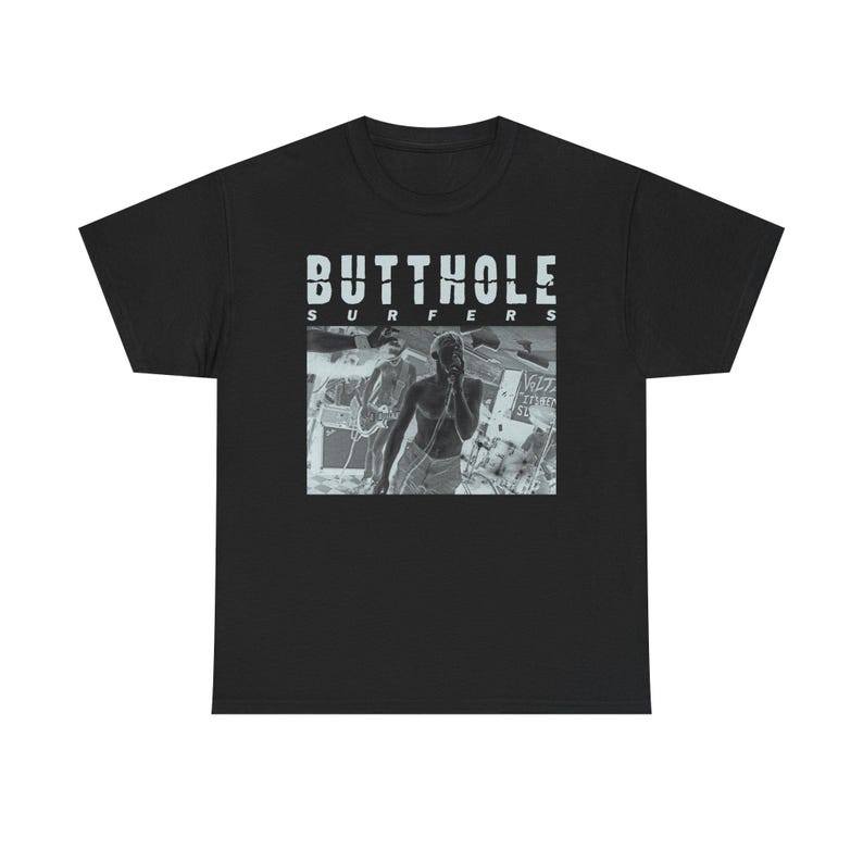 Music.Soul Camiseta Unissex Butthole Surfers Fanart Estampa Punk Noise Rock Alternative Grunge Confortável Fofa Estil...