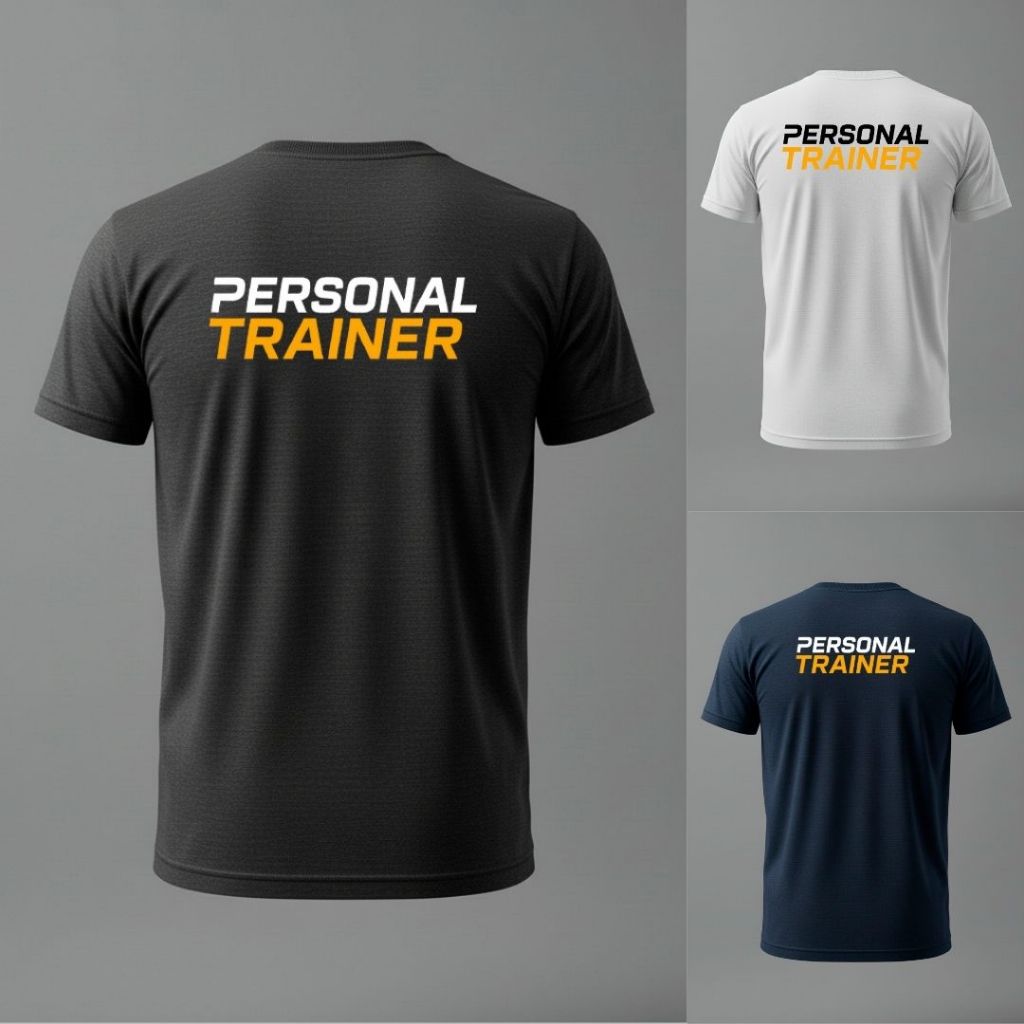 Camiseta Básica Algodão Uniforme Empresa Personal Trainer