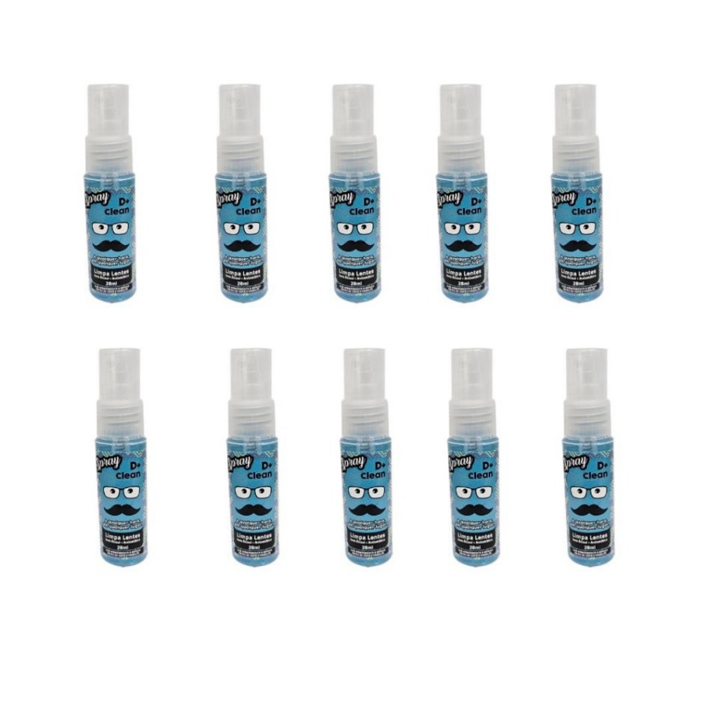 Limpa Telas Lentes Oculos Camera com 10 unidades