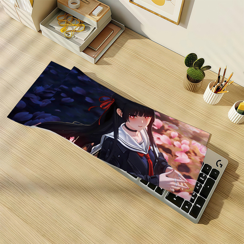 YHMBY820 Gaming Anime Teclado Impresso Pano de Capa Anti-poeira