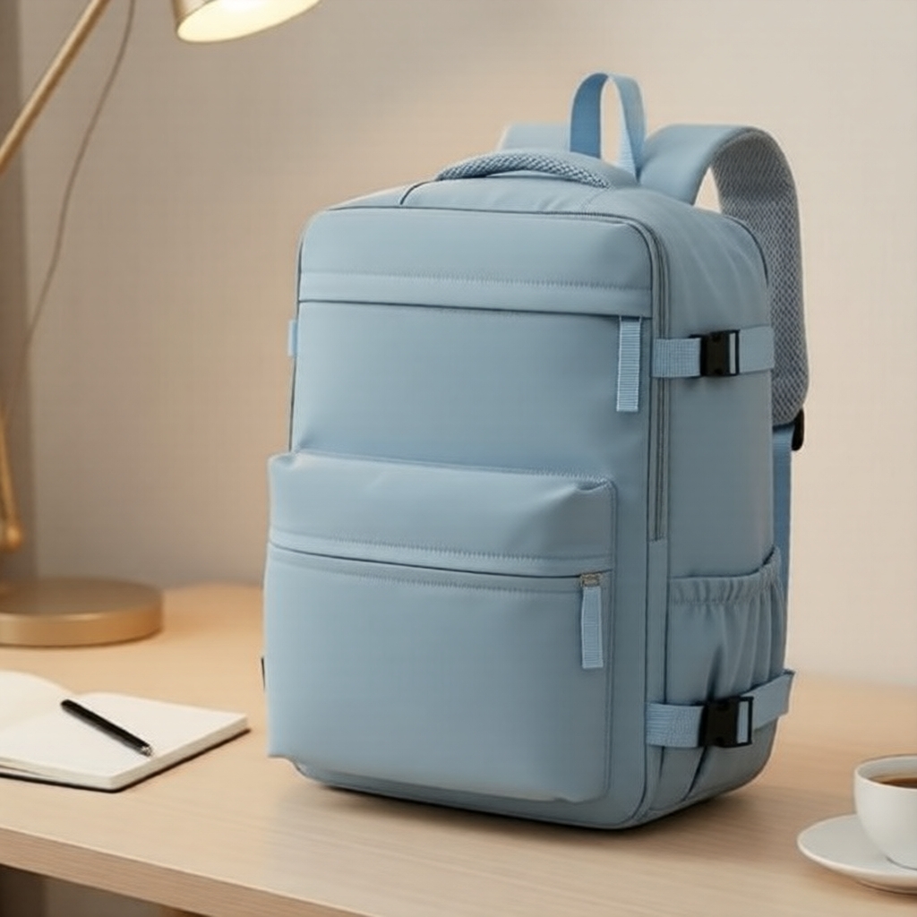 Mochila masculina para laptop, de mão 40x30x20cm, para viagens de negócios com compartimento para sapatos, aprovada para