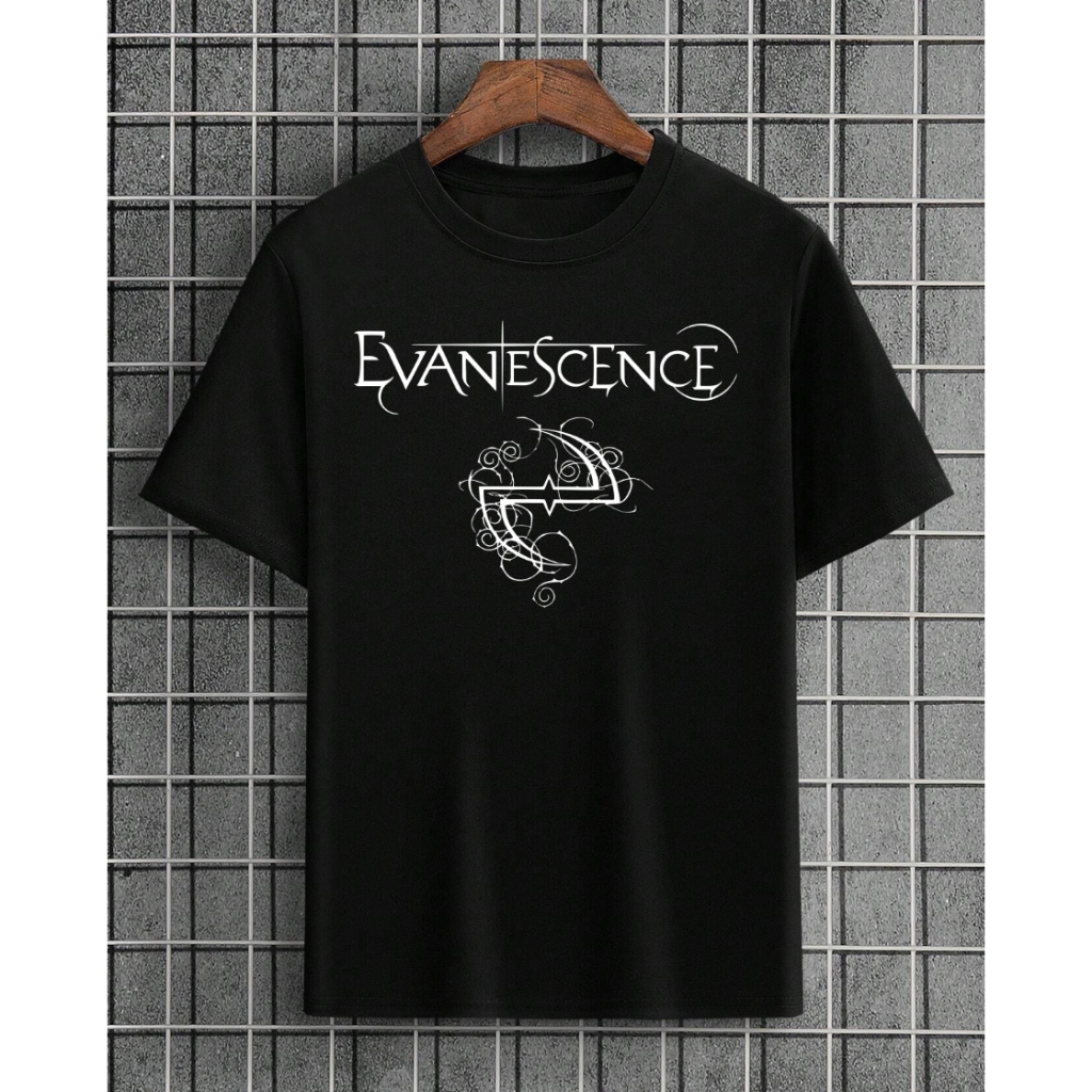 Camiseta Evanescence Amy Lee P ao GG Banda Musica Rock Hard Rock Camisa de Algodão Masculina Feminina Unissex
