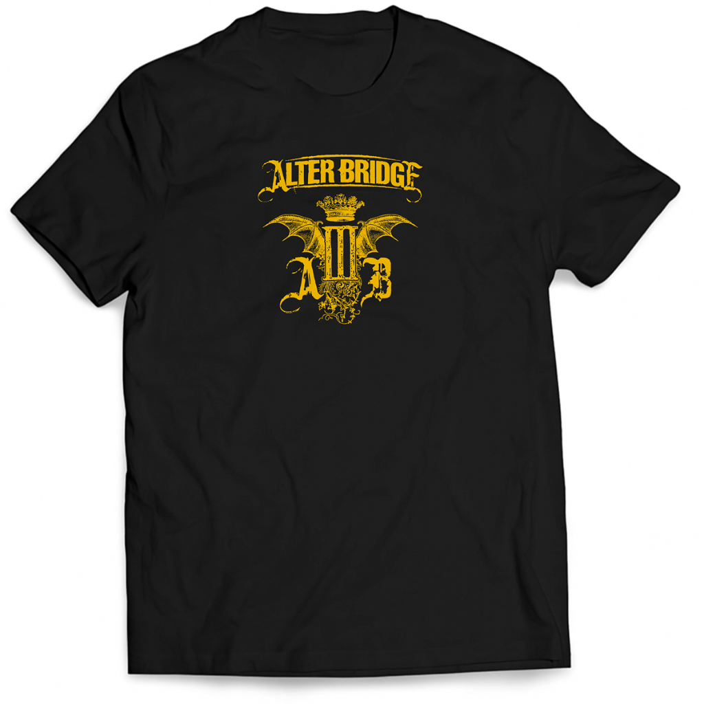 Camiseta Alter Bridge Hard Rock Metal 100% Algodão Unissex