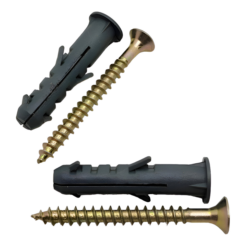 250 Parafuso Phillips C/bucha 8 Anel 8mm- Total 500pçs