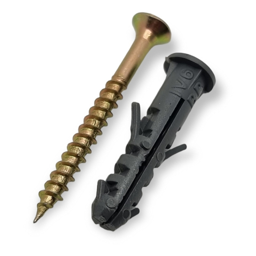 500 Parafuso Phillips C/bucha 6 Anel 6mm- Total 1000pçs