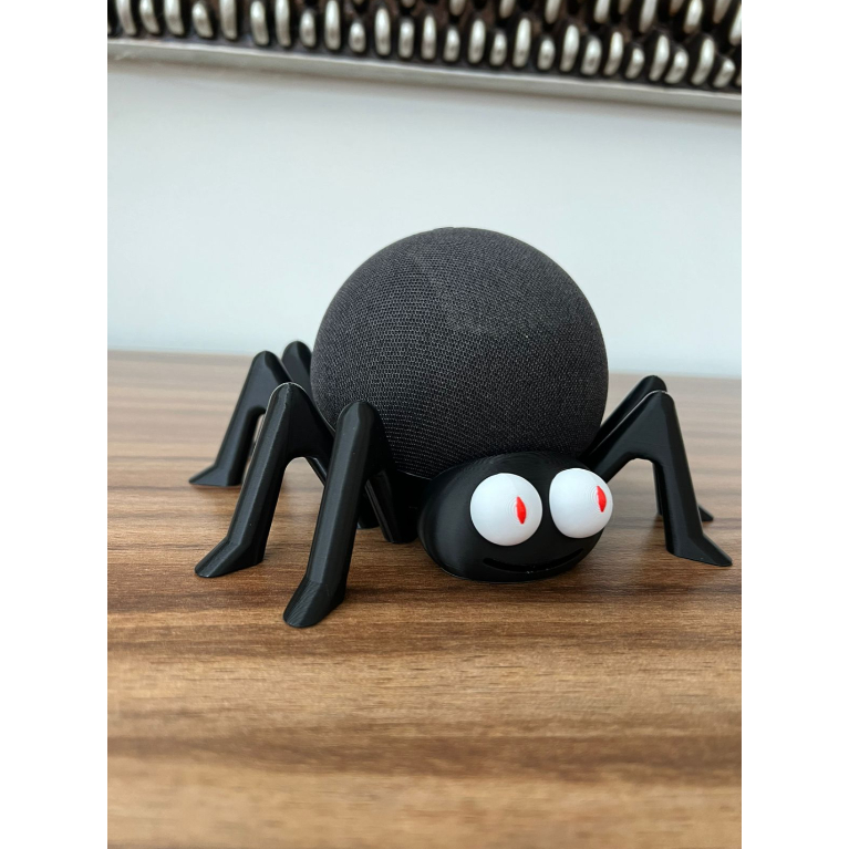 Suporte Aranha para Alexa Echo Dot 4ª / 5ª geração Decoração Casa - Impressão 3D