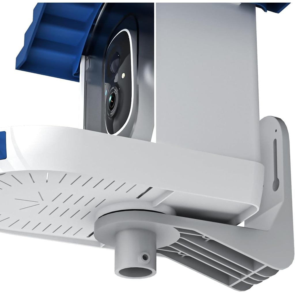 NAVFS Universal Bird Feeder Mount - High-Strength 180° Rotating Bracket for Pole/Tree/Wall Accepts Solar Panels | Weathe