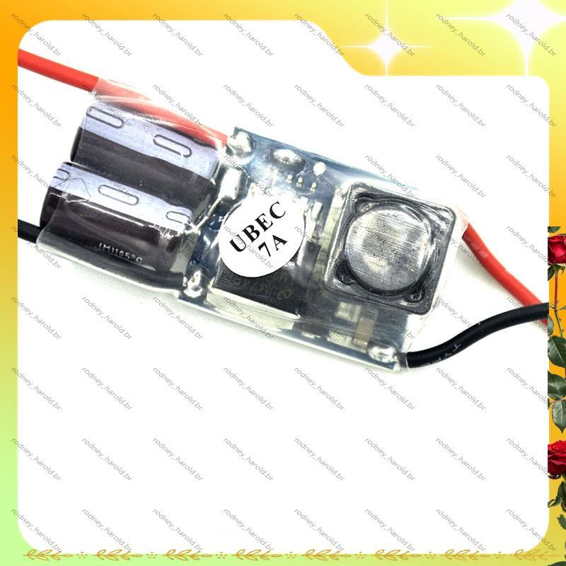[Entrega Rápida R] UBEC 5V BEC Regulador De Comutação Antijamming De Blindagem Completa Para Fonte De Alimentação De Rec