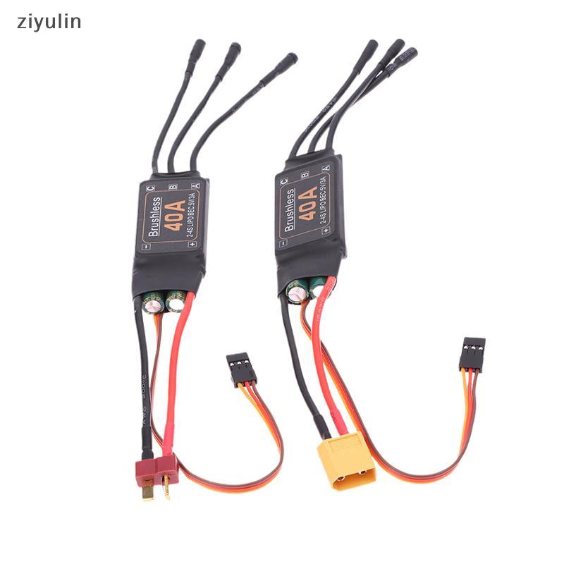 CVC Mitoot Brushless 40A Controlador ESC De Velocidade 2-4S Com 5V 3A UBEC Para RC FPV Quadcopter Aeronave Helicóptero C