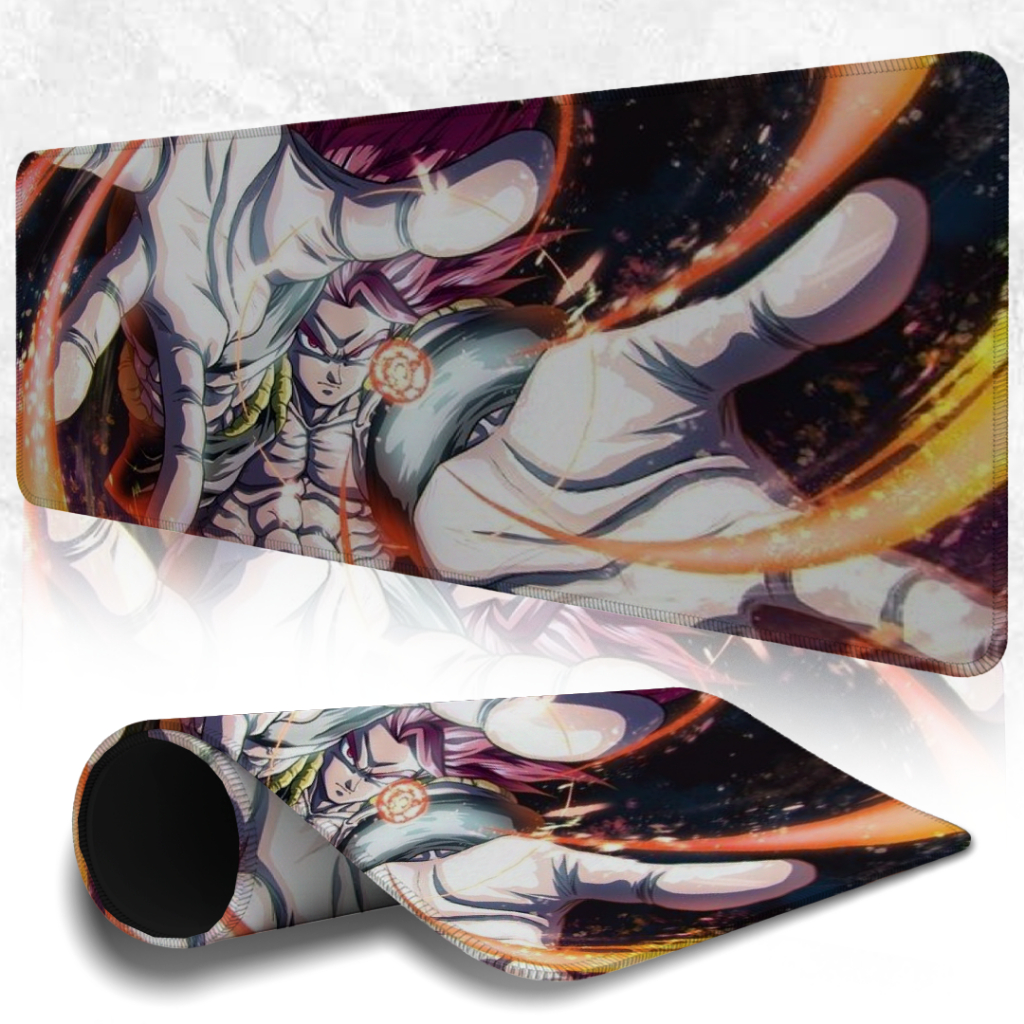 MousePad Speed Gamer Antiderrapante Bordas Costuradas Confortavel Liso Com Estampa De Dragon Ball Com Diversos Tamanhos