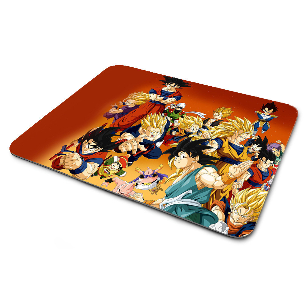 Mousepad gamer personalizado Anime Dragon Ball Z emborrachado speed antiderrapante