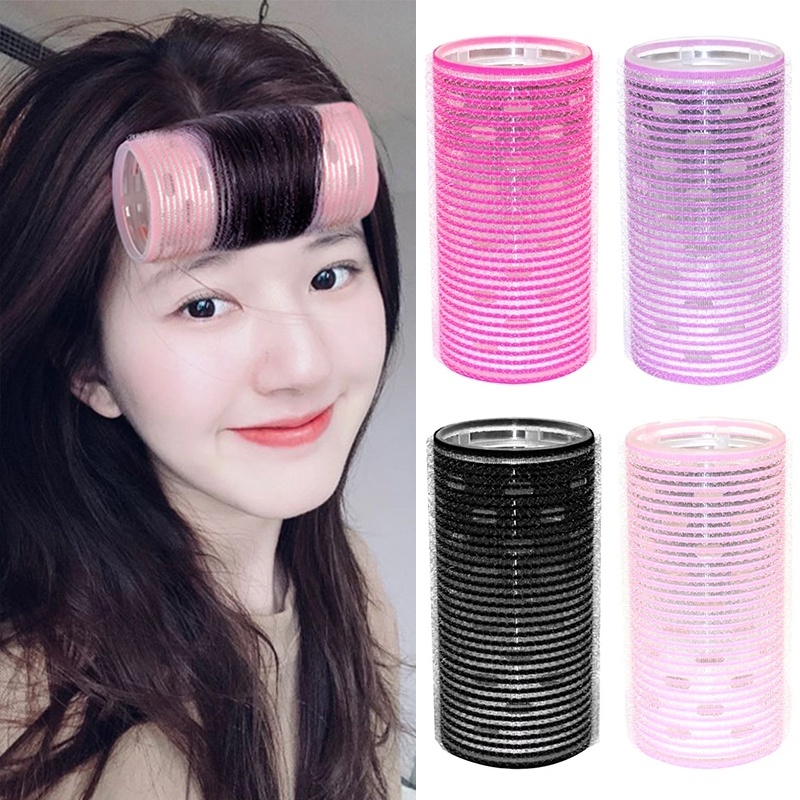 [Destaque] Bandas Preguiçosas Volume Artefato Para Cabelos Curling Artifact Women Hair Styling Tools 4 Tamanhos Rolos Mágicos Auto Grip-Adesivos Cabeleireiros