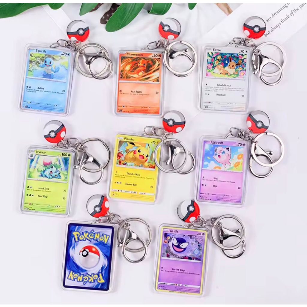 Chaveiro Pokémon Fofo Em Acrílico | Envio Imediato
