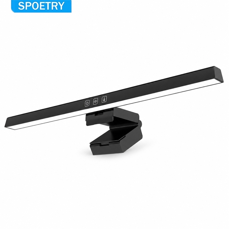 Lâmpadas de computador LED Lâmpadas leitura para os olhos/iluminação /3-cores ajustáveis/luzes de tela de computador