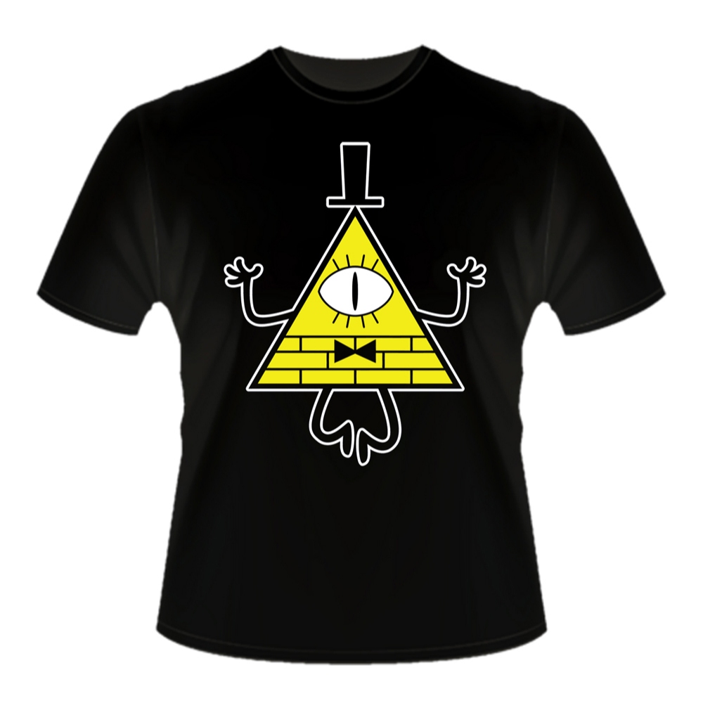 Camiseta Gravity Falls Bill Cipher Camisa