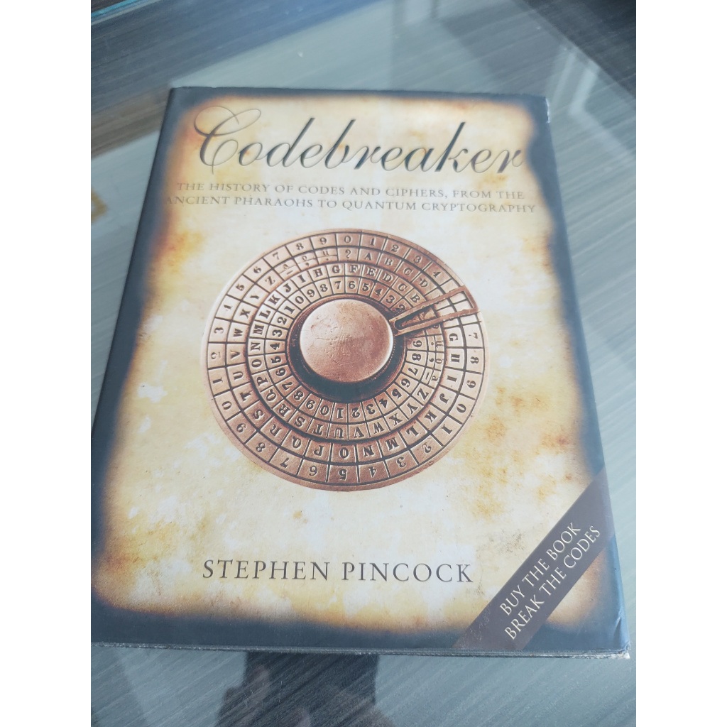 Livro  Codebreaker History of Codes and Ciphers Stephen Pincock