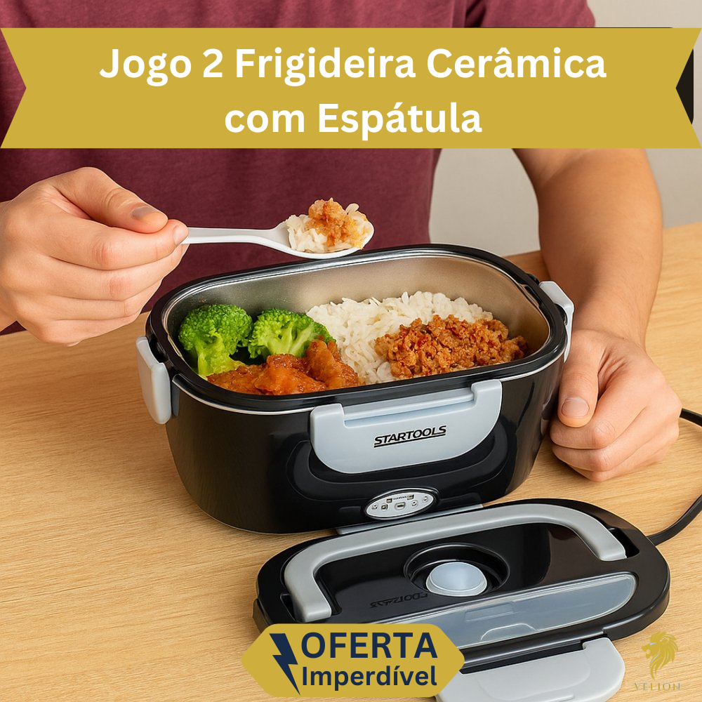 Marmita Elétrica Térmica Bivolt Portátil Marmiteira Aquecimento Rápido