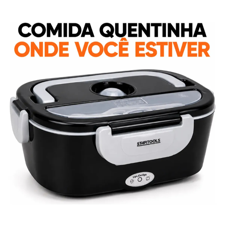 Marmiteira Elétrica Bivolt 1,5L 60W Térmica Portátil 127V/220V Sem Água