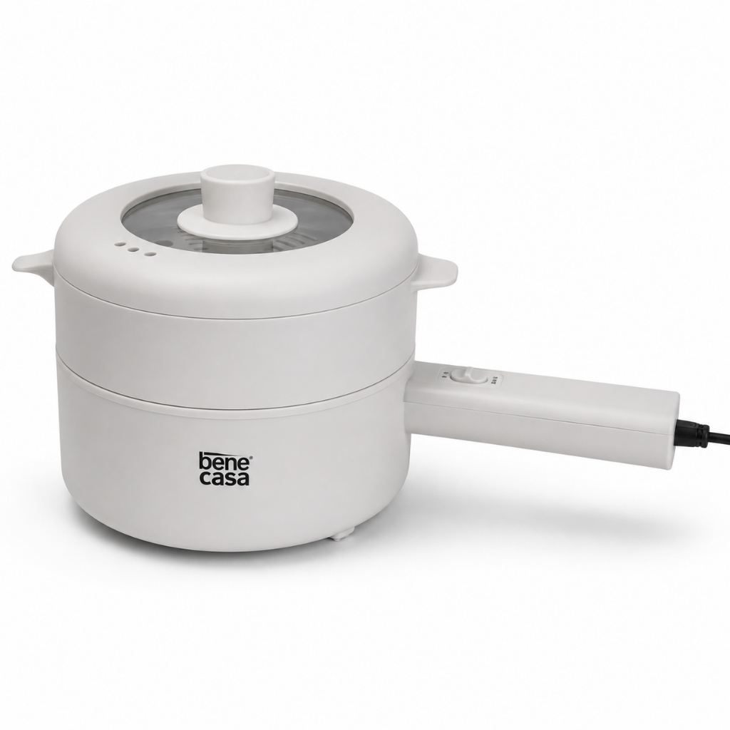 Panela Elétrica Moderna Aquece com agilidade Branca 110V e 220V
