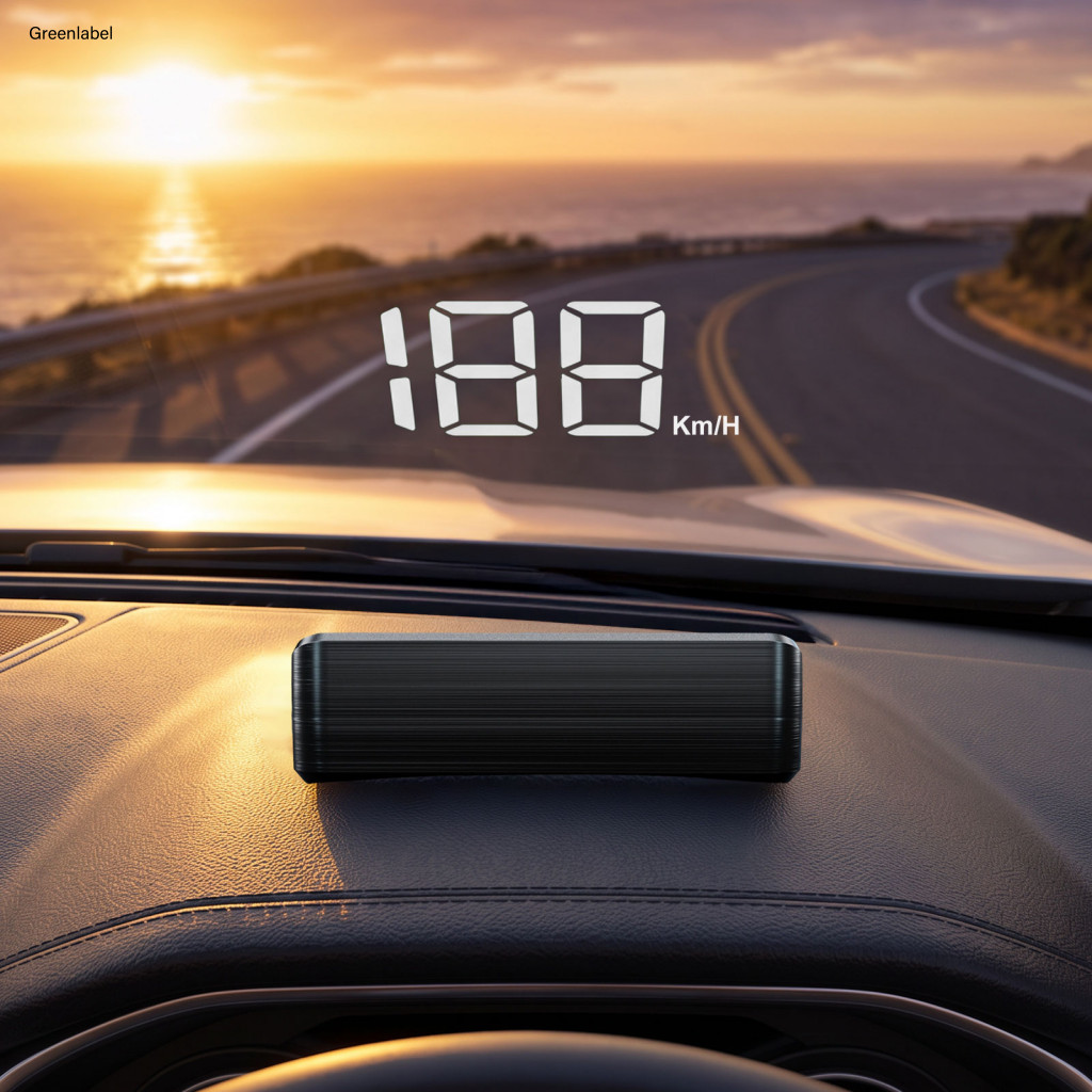 { Novo } Sistema HUD De Veículo Com Tela LED De Alta Definição , Gerenciamento De Energia Inteligente , Plug-and-Play Pa