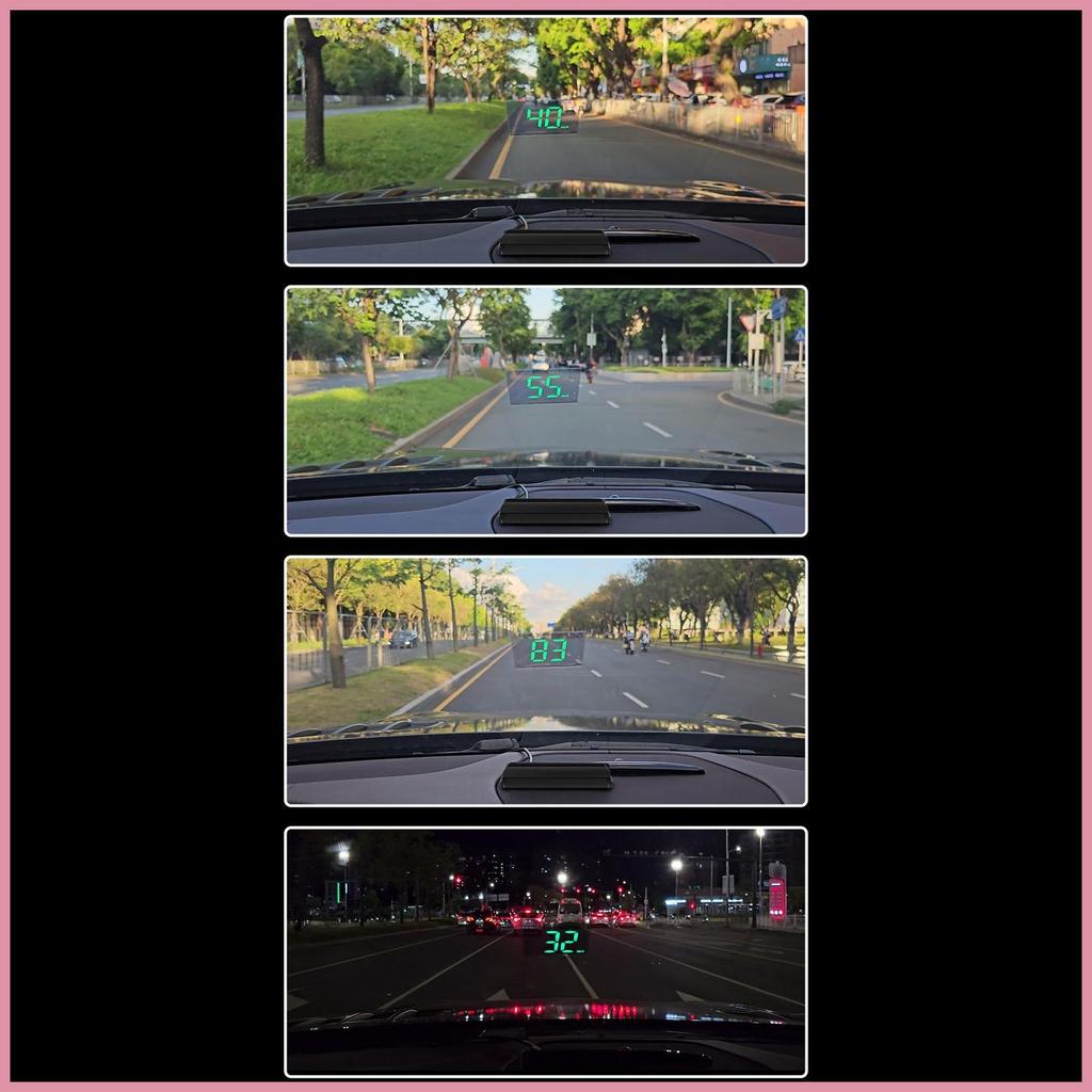 Heads Up Display Plug & Play Brilho Ajustável Auto Ligar/Desligar Projetor Head-Acessórios Do Carro Para wanaybr
