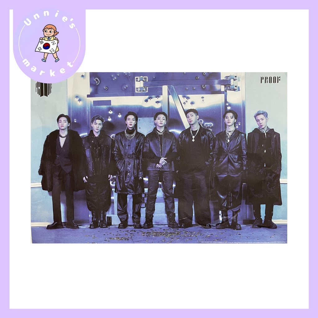 BTS Proof Standard Poster Only(Folded)