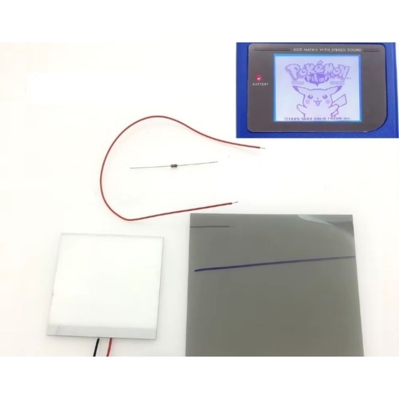 Backligh Backlit Game Boy DMG iluminação Com bivert ou sem.