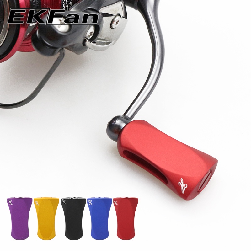 EKFan 1PC Aluminum alloy Fishing Reel Knob for ABU Shimano daiwa with bearing Spinning Baitcasting reel diy parts