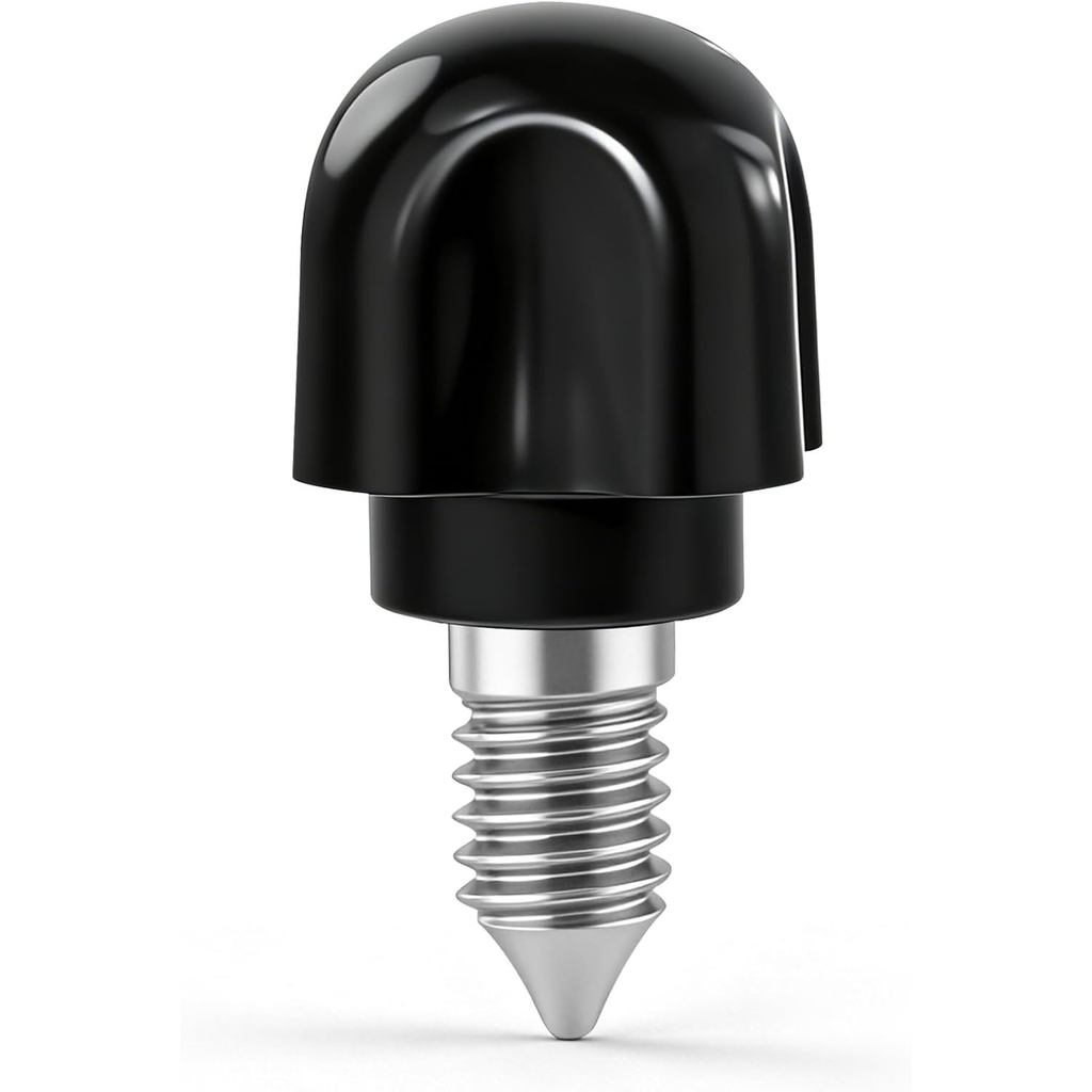 Attachment Knob Thumb Screw for KitchenAid Mixers, Upgraded 6061 Aluminum Replacement Part with Longer Screw Head, Fits