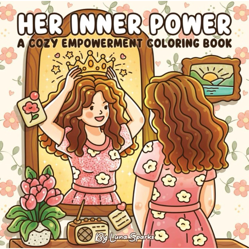 Her inner power livro de colorir