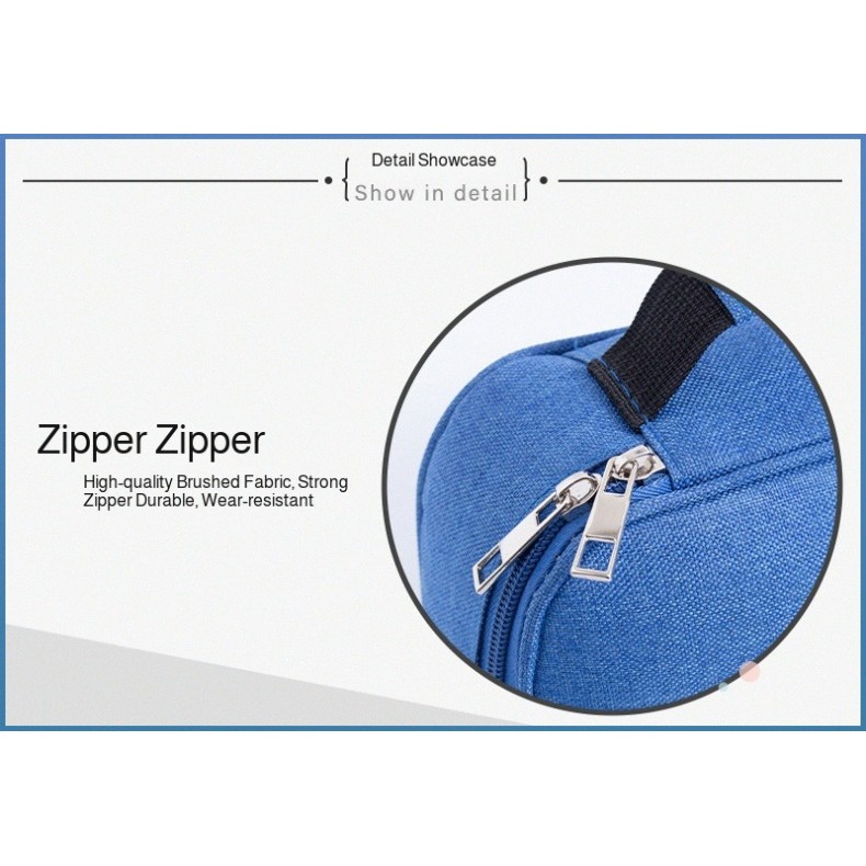 Organizer Bag Storage Stationery Box Portable Durable Detail Showcase Quality the Rhythm of