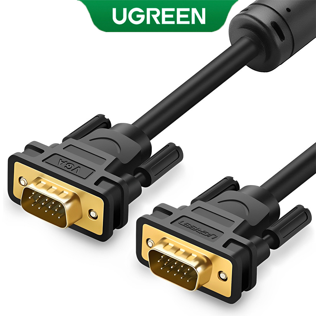 UGREEN Cabo Vga Macho/Macho 1080p 1.5Metros Preto
