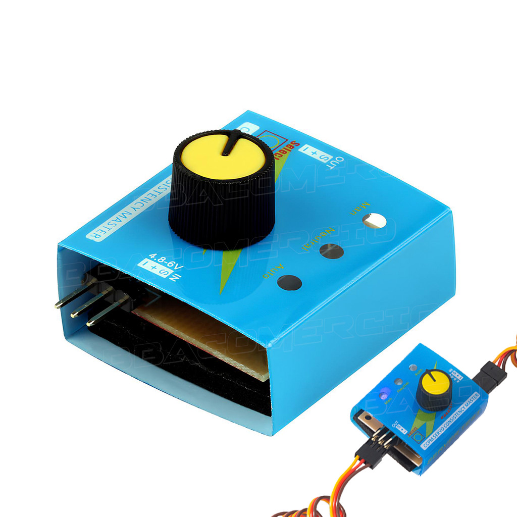 Tester de Servos e Motores com 3 Modos de Operação Universal