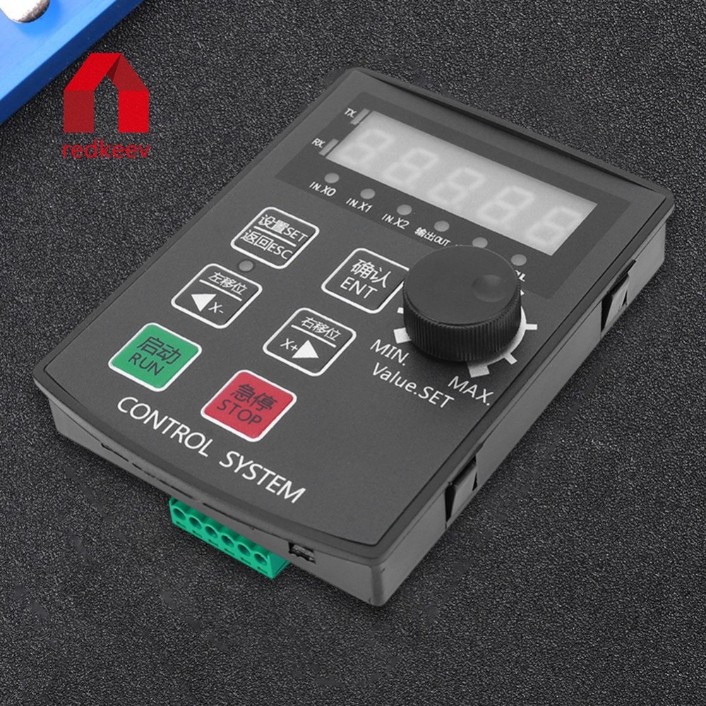 Controlador De Motor HF020 Stepper Preto Para Painel De Módulos De Controle De Movimento Predefinido SERVO