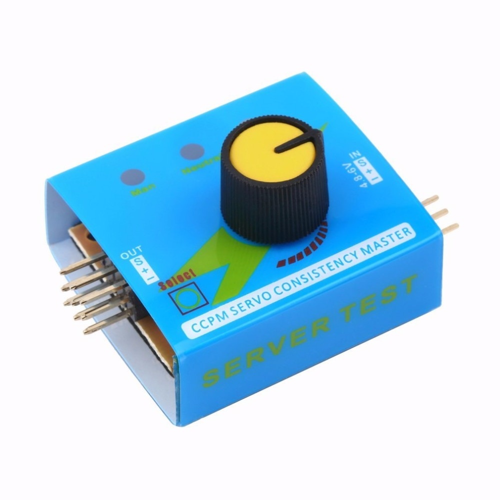 Testador De Servo 3 Canais Ccpm