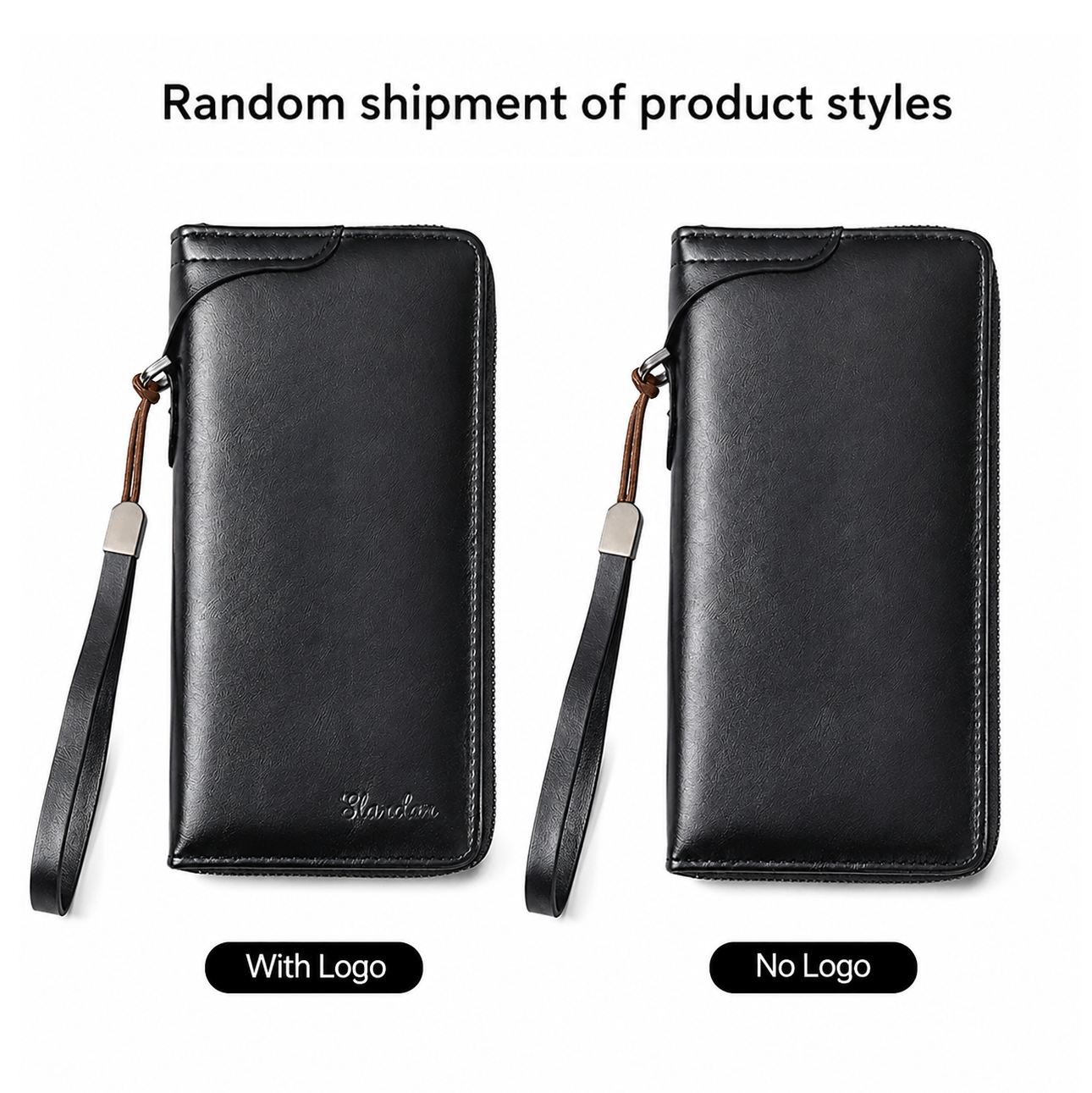 Verão Novo Couro Do Plutônio Carteira Masculina Design Estilo Longo Bolsa De Moedas Múltiplas Posições De Cartão Grande