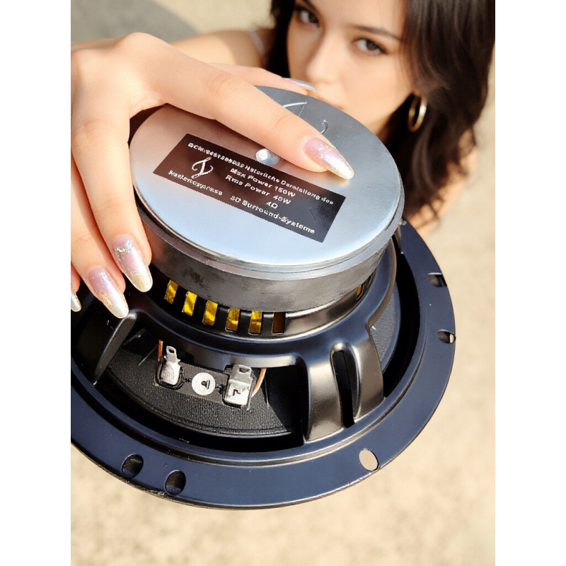 [Affordable choice] Authentic Carton Berlin Sound6.51-inch car speaker with high and low tones, lossless modification fo