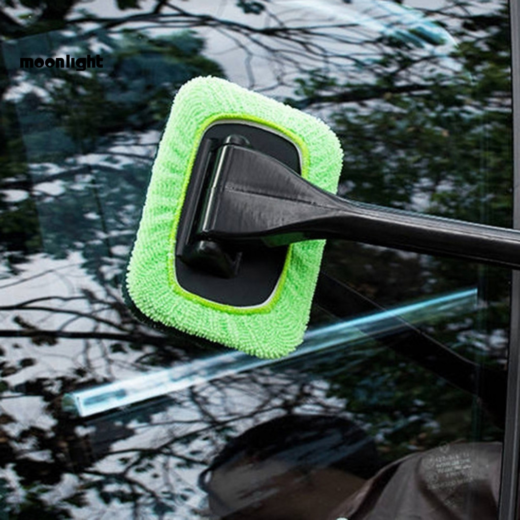2pcs Car Cleaning Brush Soft Bristles for Windows Glass Surfaces Shower Doors Solar Panels – Durable Supplies for Easy